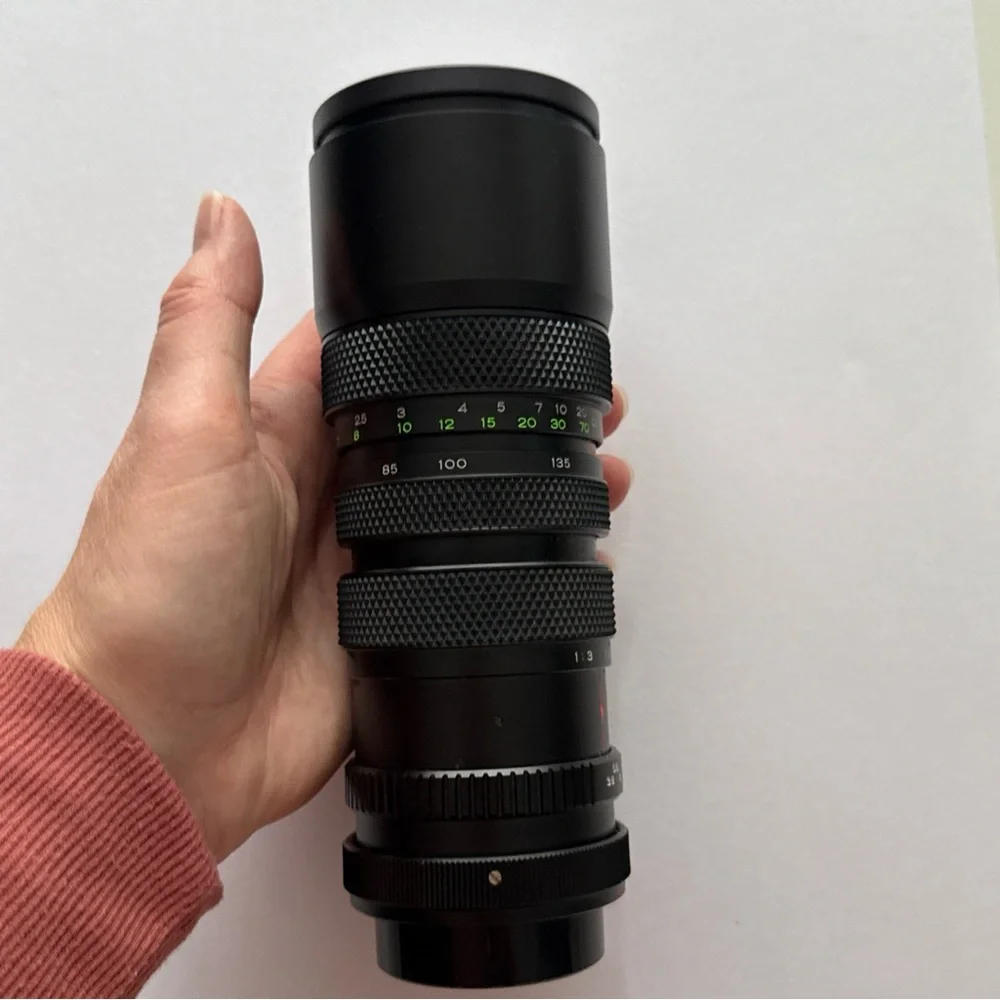 Soligor No. 3775754 F=85-205mm 1: 3.8 Japan Lens W/case & Hoya Filter